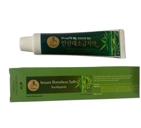 KEM ĐÁNH RĂNG MUỐI TRE INSAN - Insan Bamboo Salt Toothpaste 160g